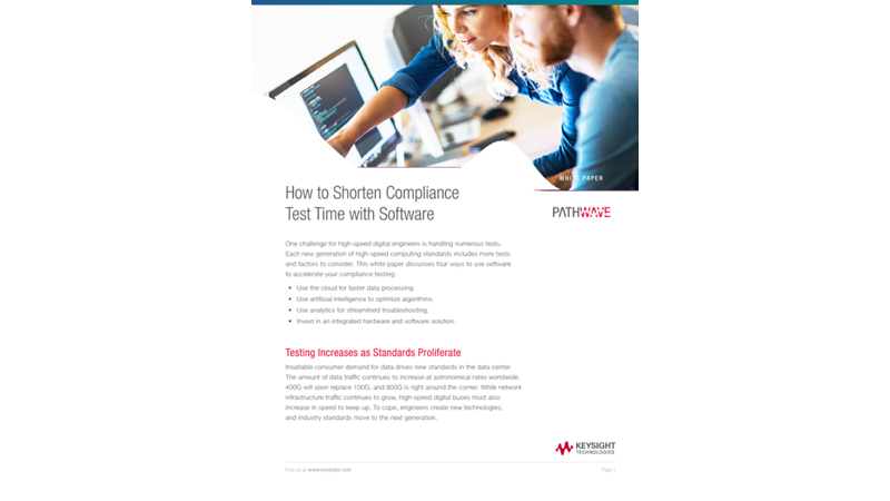 How to Shorten Compliance Test Time with Software